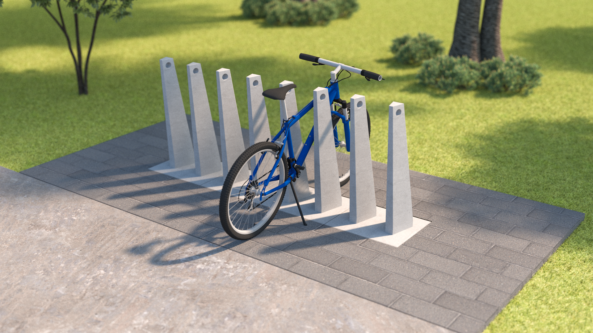 5. Bike Rack