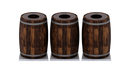 Barrel Trio Trash Bin