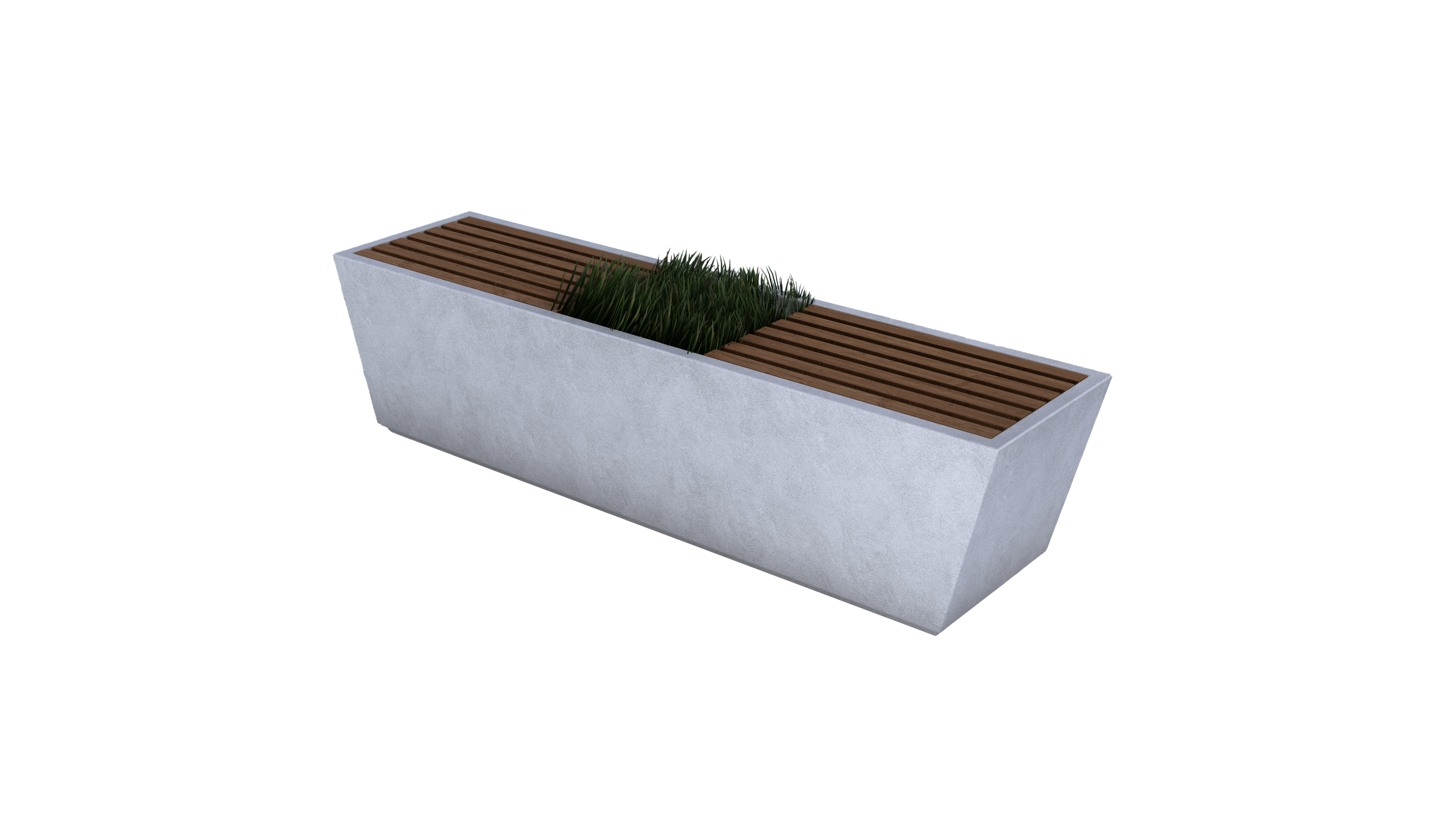 Boat Planter Bench