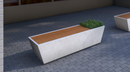 Boat Planter Bench